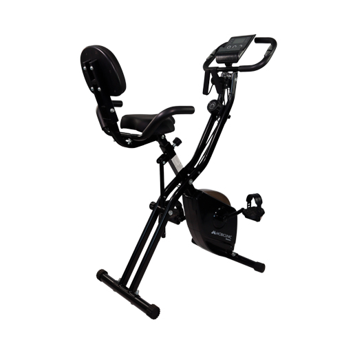 Bicicleta Estática Plegable Spinfold Nfit-250, asiento acolchado, respaldo  ergonomico, 8 niveles intensidad, manillar pulsometro, pantalla LCD, altura  regulable, bicicleta estática, bicicleta - AliExpress