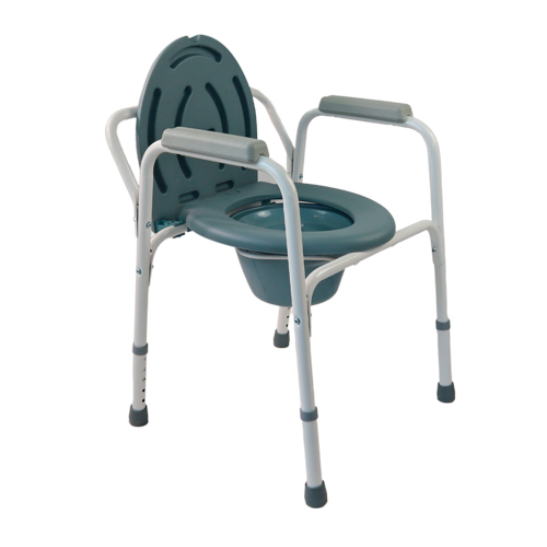 Mobiclinic Velero Silla WC Inodoro adultos Acolchada Tapa Conteras  Antideslizantes Acero Bidet incorporado Personas mayores Portátil