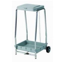 Carro ropa sucia cromado...