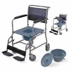 Silla WC con ruedas |...