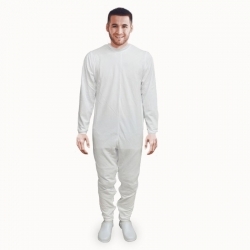 Pijama antipañal de sarga...