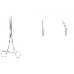 Pinza hemostática recta sin...