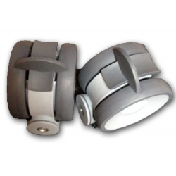 Rueda con freno para grúa...