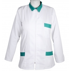 Chaqueta con cremallera...