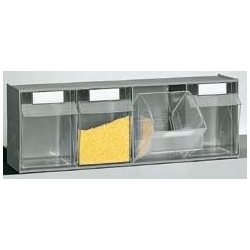 Contenedor dividido en