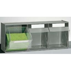 Contenedor dividido en