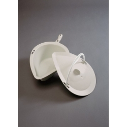 Orinal con tapa y guia