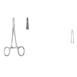 Halsey porta-agujas recto...