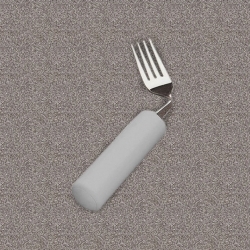 Tenedor con mango blando...