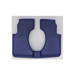 Asiento acolchado abierto