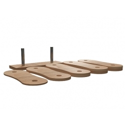 Juego de alzas con soporte...