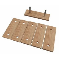 Juego de alzas con soporte...