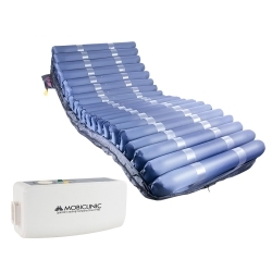 Colchón antiescaras de aire | Con compresor | TPU Nylon | Varios anchos | 20 celdas | Azul | Mobi 4 | Mobiclinic Ancho de 120 cm