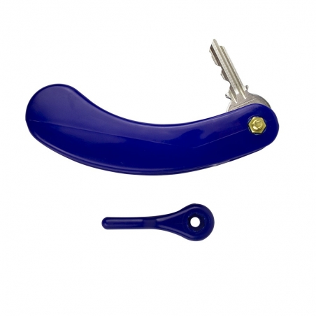 Schlüsseldrehhilfe für 3 Schlüssel,blau - Schlüsselgriff - Pflegehome24