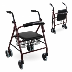 Klappbarer Rollator | Sitz...