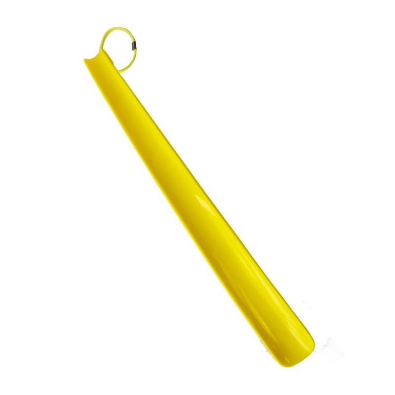 Chausse-pied Fackelmann Avec Gratte-dos – 38 Cm En Plastique Flexible – Pour Enfiler Les Chaussures Facilement