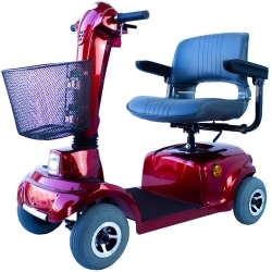 Scooter à mobilité réduite | Auton. 45 km | Siège pivotant et rabattable | 36Ah | Bordeaux | Piscis | Mobiclinic