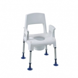 Chaise de toilettes percée...