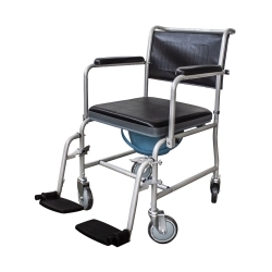 Chaise percée à roulettes |...