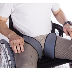 Harnais pour jambes de fixation au fauteuil roulant | Taille 1 (27-37 cm) | Mobiclinic Talla 2 (60-75 cm)
