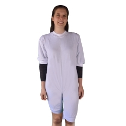 Pyjama pour incontinence en tricot | Manches et jambes courtes | Taille S (38) Talla XXL