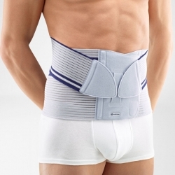 Gaine lombaire Bauerfeind | Tissu tricoté | Titane | Différentes tailles | LordoLoc T5 (110-120)