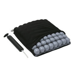 Coussin anti-escarres à air, housse, pompe et kit de réparation | Diverses tailles 40 x 40 x 10 cm