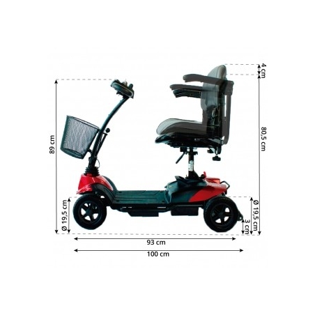 Chargeur et batterie scooter fauteuil roulant électrique et matériel médical