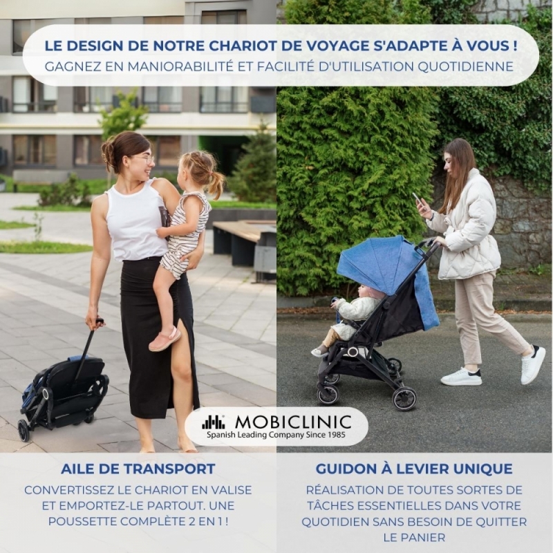 Poussette voyage pliable online