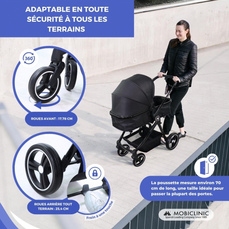 Taille poussette deals