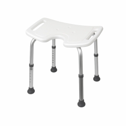 Banc de douche | Hauteur réglable | Siège en forme de U | Pieds antidérapants | Bahía | Mobiclinic