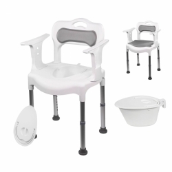 Chaise percée | Hauteur...