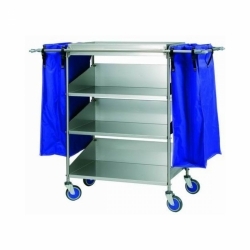 Carrello con 4 vassoi in...