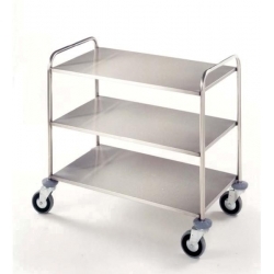 Carrello in acciaio inox 3...