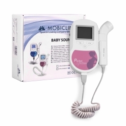 Baby Sound C Doppler fetale Tasca prenatale Rilevatore di ultrasuoni  digitale Angelo Battito cardiaco Doppler incinta