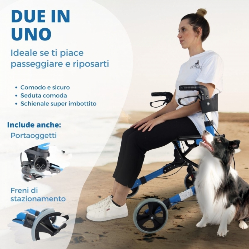 DEAMBULATORE DA ESTERNO ELEGANCE DI ALLMOBILITY: INNOVATIVO ED ELEGANTE 