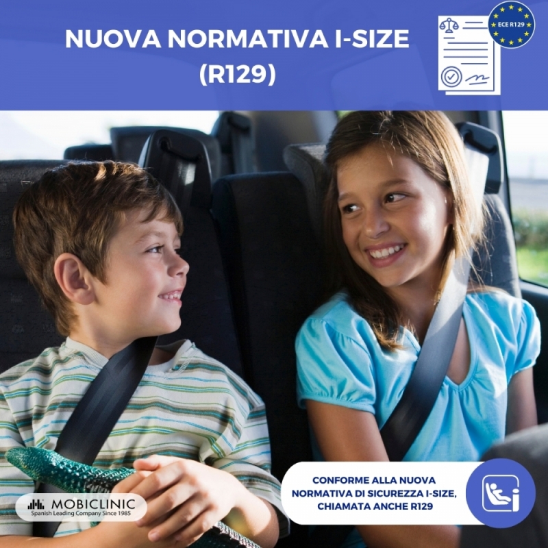 Rialzo auto per bambini, i-Size, 125-150 cm, Comodo