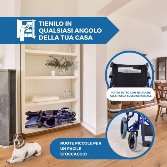 Braccioli Scooter ripiegabile automaticamente per anziani e disabili