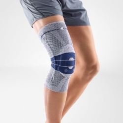 Ginocchiera elastica | Stabilizzante| Cinghie laterali, cuscinetto| Titano | Varie misure | GenuTrain Comfort T7C (59-62, 46-49)