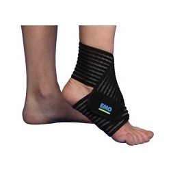 Fascia elastica per caviglia | Distorsione caviglia | 80 cm | Emo | Strapin