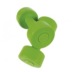 Set di 2 manubri pesi in vinile, per allenamento in casa o in palestra, resistenti e durevoli 1 kg