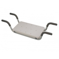 Sedile vasca da bagnom |Regolabile in altezza | Con bracci | Alluminio