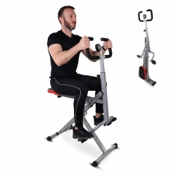 Attrezzatura per bodybuilding | Squat | Glutei | Pieghevole | Manubrio regolabile | Peso max. 100kg | VitalFit | Mobiclinic