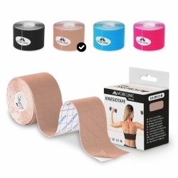 Kinesiotape | Bendaggio neuromuscolare |Impermeabile| 5cm X 5 mt | Vari colori | Mobitape | Mobiclinic Beige
